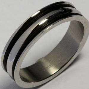 Solid Stainless Steel ring size 11# + 4.96g