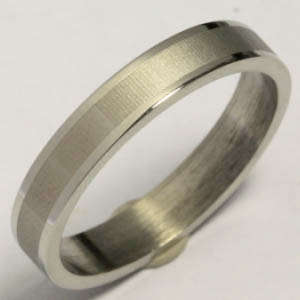 Solid Stainless Steel ring size 12.5# + 3.50g