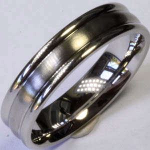 Solid Stainless Steel ring size 10# + 4.85g