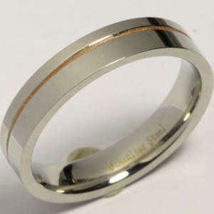 Solid Stainless Steel ring size 11# + 4.94g
