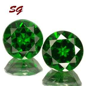 Natural Mined Chrome diopside 3.4mm 0.15cts