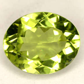 Natural Mined Peridot 6.1x4.3mm 0.52cts