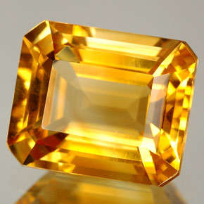 Natural Mined Citrine 7.3x5.2mm & 1.11cts
