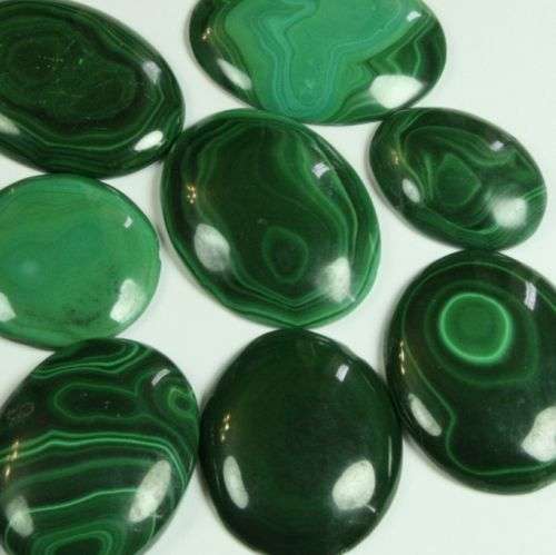 Natural Mined  Malachite 28x22mm  40.0cts