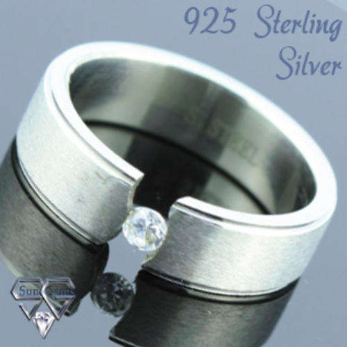Solid Stainless Steel ring size 6# + 4.52g
