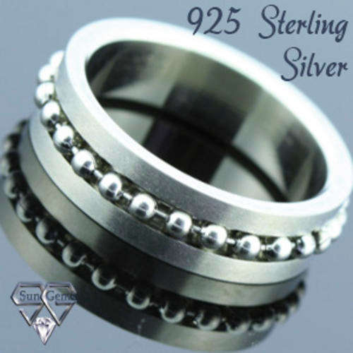 Solid Stainless Steel ring size 8# + 4.27g