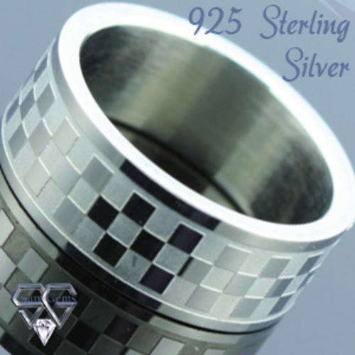 Solid Stainless Steel ring size 10.5# + 7.22g