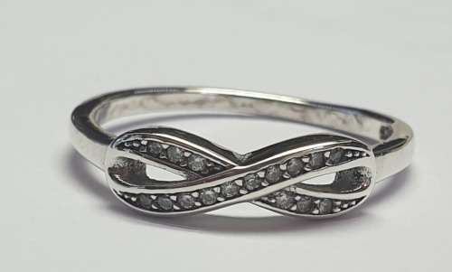 Infernity Silver Ladies Ring
