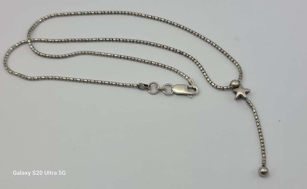 925 Silver chain with pendant
