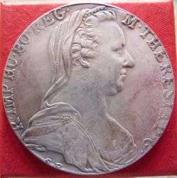 1780 MARIA THERESA THALER SILVER COIN !  GOOD VALUE..
