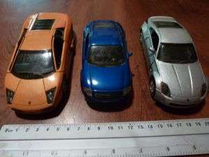 3 X ASSORTED CARS