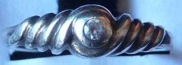 925, SOLID SILVER LADIES DRESS RING.