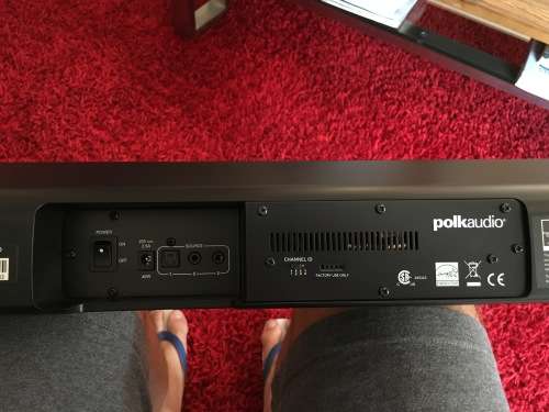 Polk Audio Surroundbar IHT 3000 Home Entertainment System (Black)