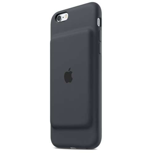 iPhone 6s Smart Battery Case - Charcoal Grey