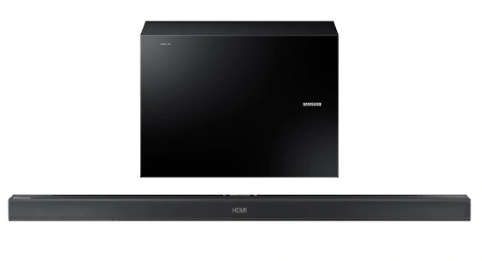 HW-J550 Wireless Soundbar with Wireless Subwoofer (Black)