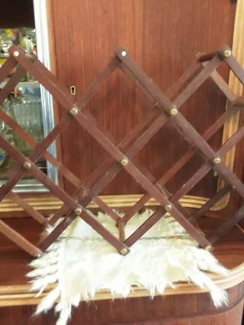 Vintage Wooden WINE Rack!!