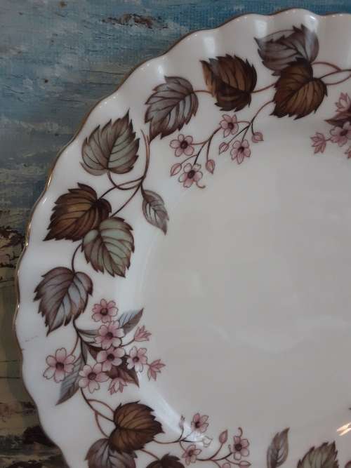 GORGEOUS! *ROYAL ALBERT* Linden Lea side plate!!