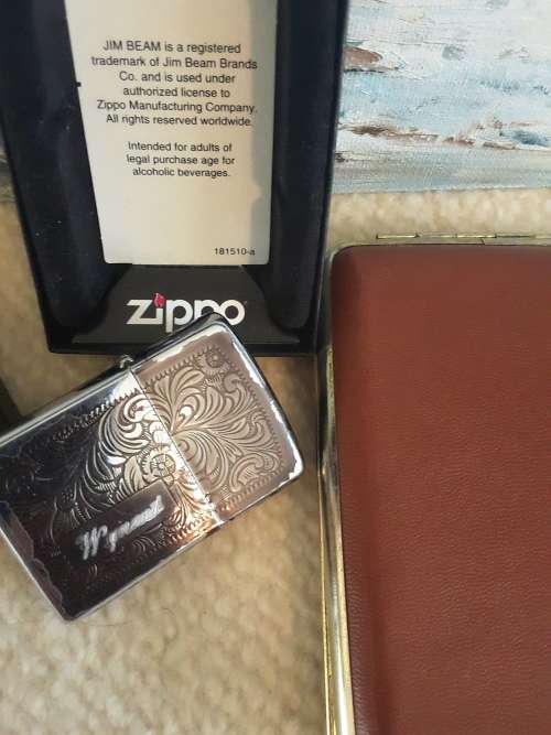 COLLECTION!! Vintage ZIPPO lighters + Cigarette case! All 1 Bid!!