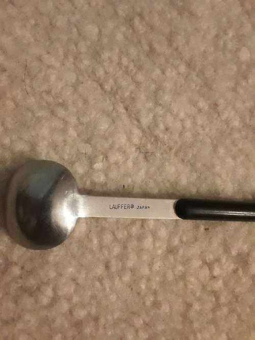8 Vintage Original LAUFFER *COFFEE SPOONS* For 1 Bid!! (little coffee cup FREE!)