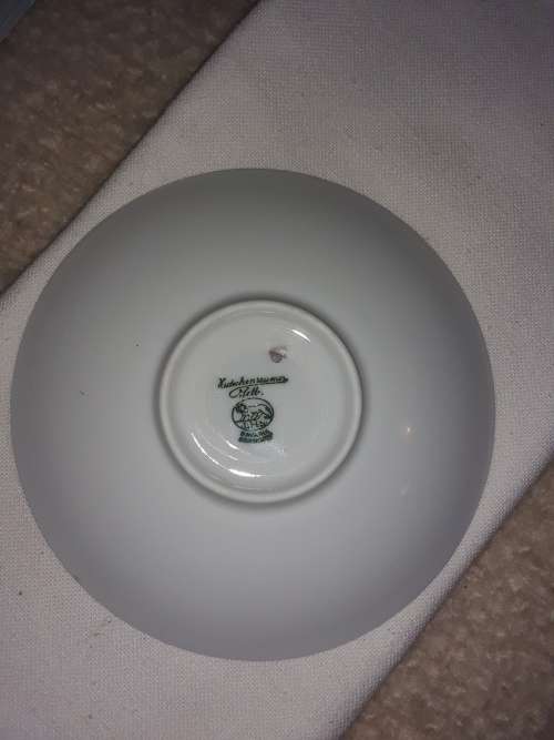 Lovely! 4 vintage *TRINKET* `Holders` ~ Basalt, Belleek, Carlton Ware + Hutschenreuther! 1 BID!!