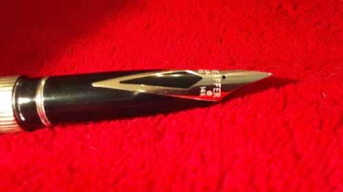 Sheaffer TARGA 1005 Fountain Pen ~ Gold Fluted 14K Nib (585)