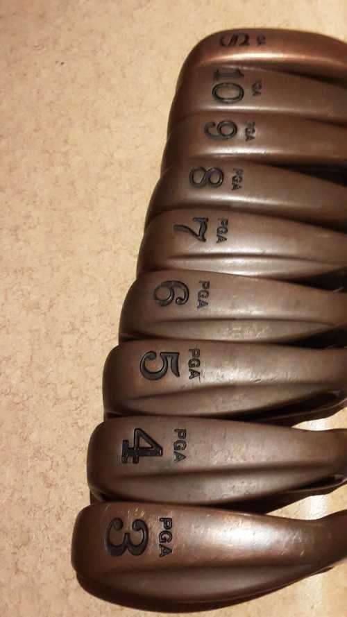 RARE!! TOMMY ARMOUR (PGA) T-Line Berylliumcopper Iron Set!!