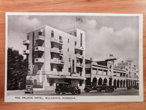 3 Postcards of The Palace Hotel, Bulawayo, Rhodesia