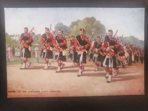 Tuck Oilette Postcard Series of 6 cards 6412. Military In London. R300