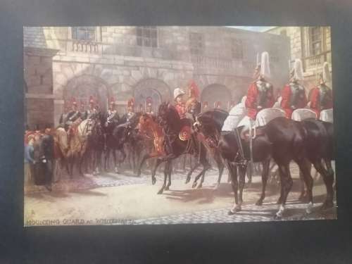 Tuck Oilette Postcard Series of 6 cards 6412. Military In London. R300