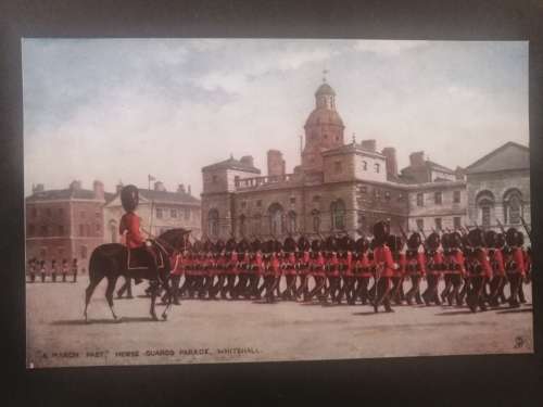 Tuck Oilette Postcard Series of 6 cards 6412. Military In London. R300