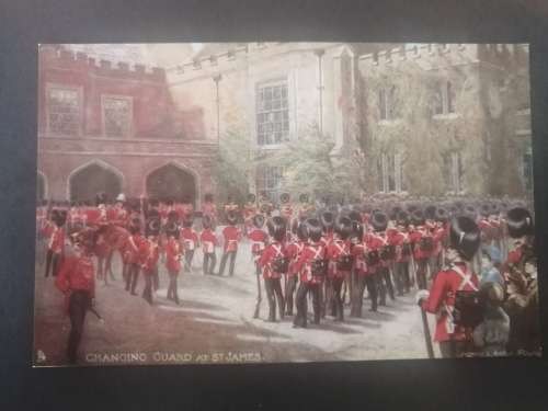 Tuck Oilette Postcard Series of 6 cards 6412. Military In London. R300