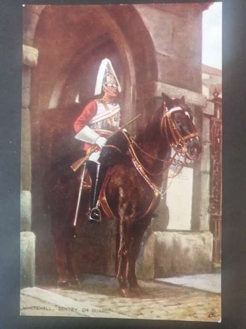 Tuck Oilette Postcard Series of 6 cards 6412. Military In London. R300