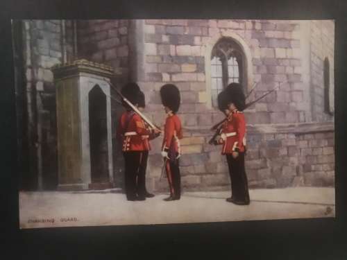Tuck Oilette Postcard Series of 6 cards 6412. Military In London. R300
