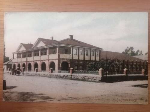 Postcard of The Volunteers Hall, Johannesburg, Circa 1906