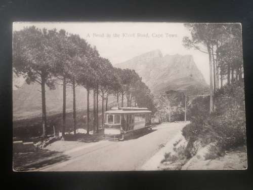 Vintage Postcard of Kloof Road, Cape Town. Posted 1911 `Alfred Dock`