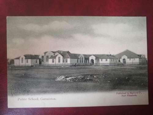Vintage Postcard : Public School, Germiston,