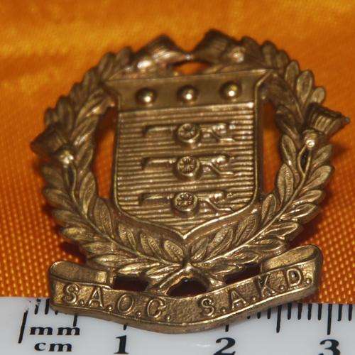 WWII South African Ordinance Corps Collar