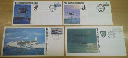SAAF Commemoration Envelopes x4 Sea Operations