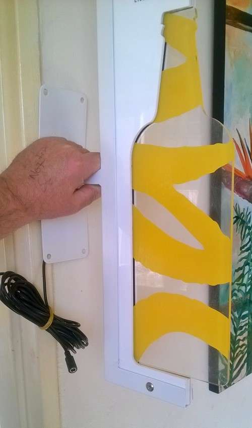 SAVANNA CIDER ILLUMINATED BAR LIGHT. Ideal for Father's Day!