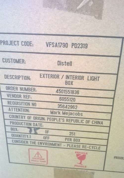 SAVANNA CIDER ILLUMINATED BAR LIGHT. Ideal for Father's Day!