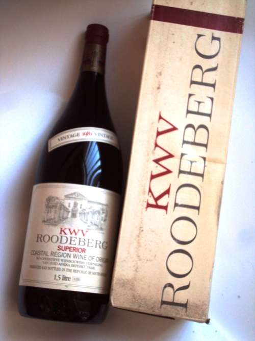 KWV ROODEBERG 1981 VINTAGE, 1.5Lt., MAGNUM. Boxed.