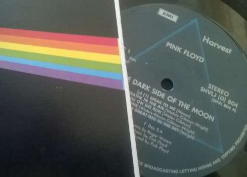 DARK SIDE OF THE MOON, PINK FLOYD. 1973 LP RECORD. 12" Vinyl.
