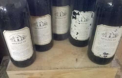 MEERLUST CABERNET SAUVIGNON, 1980 Vintage Rare South African Classic Red Wine