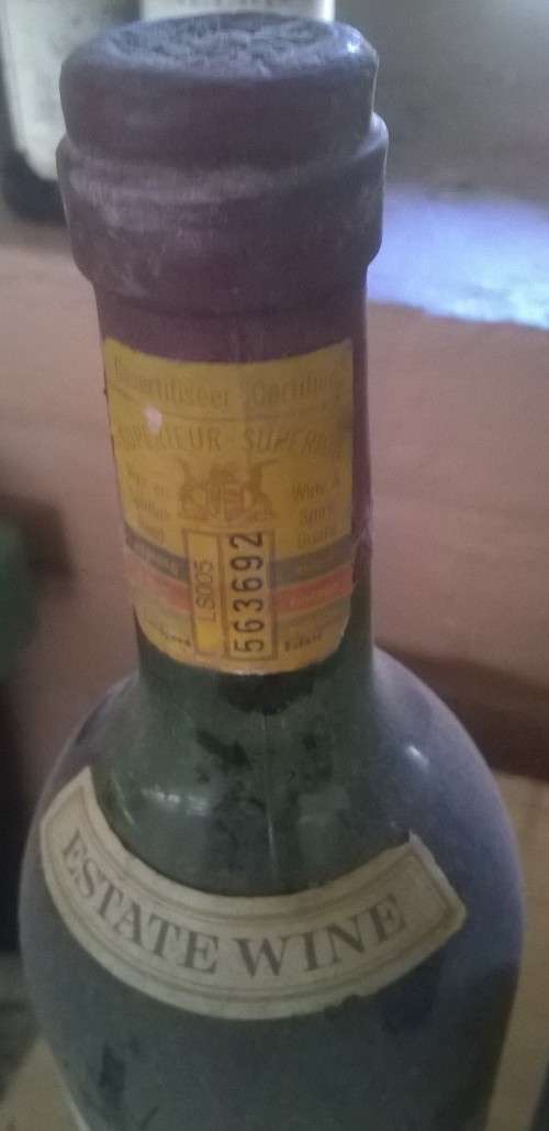 MEERLUST CABERNET SAUVIGNON, 1980 Vintage Rare South African Classic Red Wine