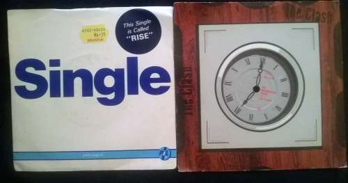 The Clash and PiL (John Lydon, Sex Pistols) 2 x 7" Singles. UK Rock, Electronica vinyl records.