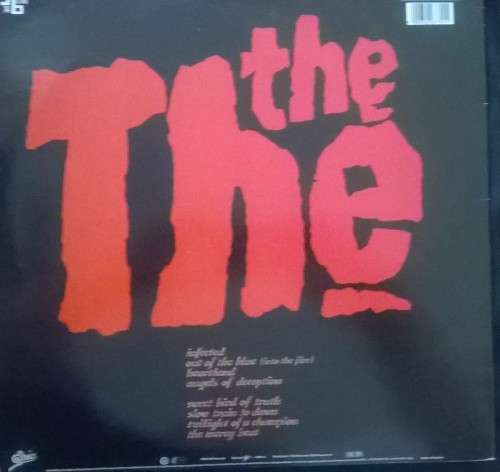 The The, Infected LP Vinyl Record. UK Electronic genre