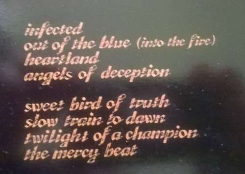 The The, Infected LP Vinyl Record. UK Electronic genre