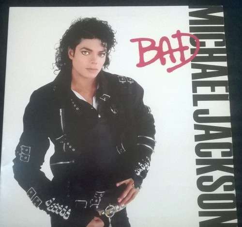 MICHAEL JACKSON, BAD, 12` Vinyl LP Record. Mint condition. RARE!