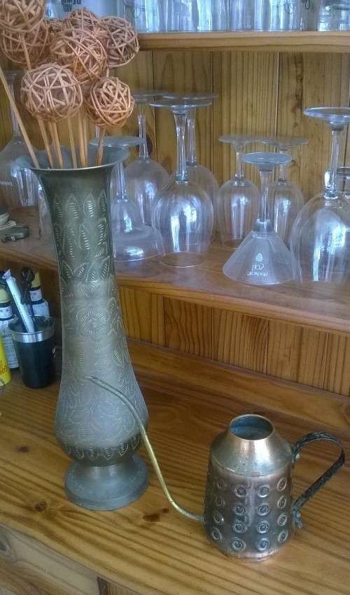 Brass Lounge Ornament. Decorative, collectable vase.