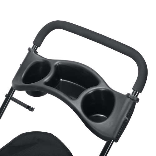 Folding Pet Stroller 4 Wheeled Dog Cat Carrier Cart Outdoor Travel Puppy Trolley